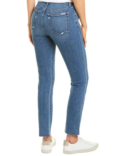 HIGH RISE STRAIGHT ANKLE W/ FRAY HEM HIGH RISE STRAIGHT ANKLE W/ FRAY HEM