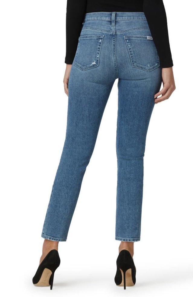 HIGH RISE STRAIGHT ANKLE W GRINDED HEM HIGH RISE STRAIGHT ANKLE W GRINDED HEM
