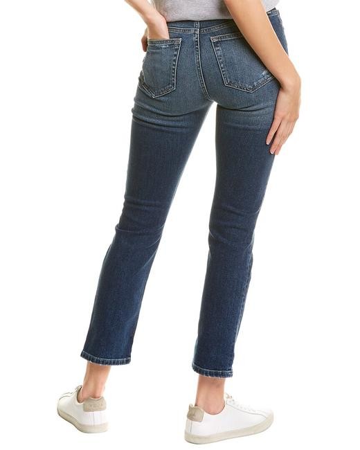 HIGH RISE STRAIGHT ANKLE W/ GRINDED HEM HIGH RISE STRAIGHT ANKLE W/ GRINDED HEM