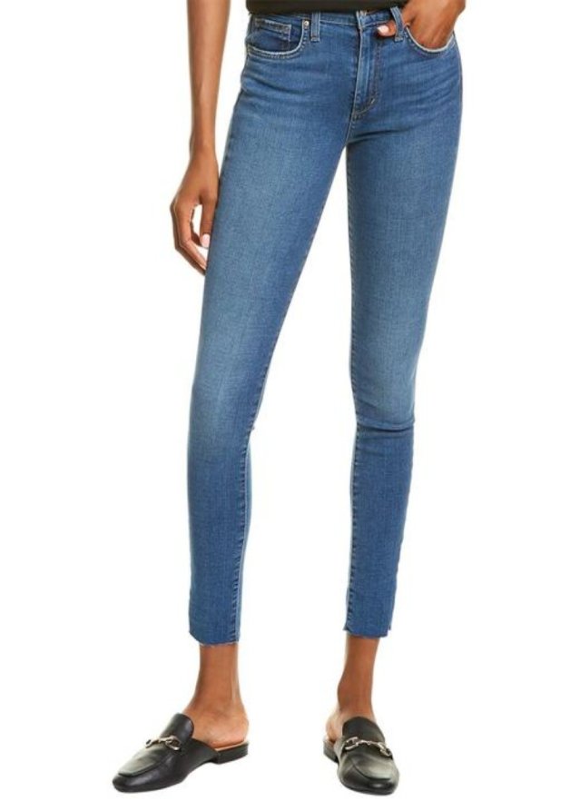 MID RISE SKINNY W/ CUT HEM MID RISE SKINNY W/ CUT HEM