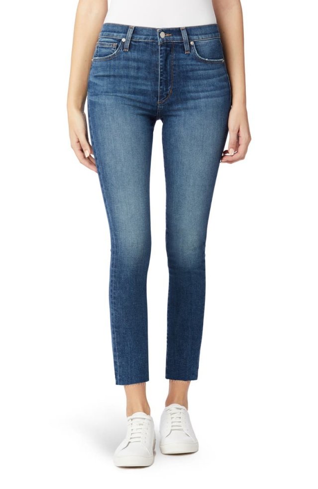HIGH RISE STRAIGHT ANKLE W/ CUT HIGH RISE STRAIGHT ANKLE W/ CUT