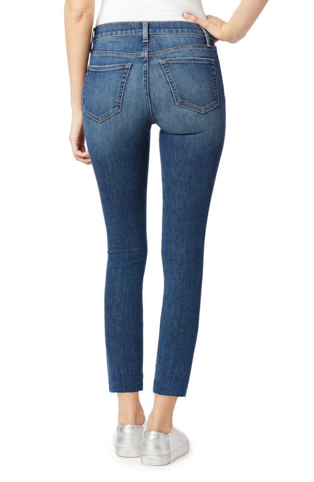 HIGH RISE STRAIGHT ANKLE W/ CUT HIGH RISE STRAIGHT ANKLE W/ CUT