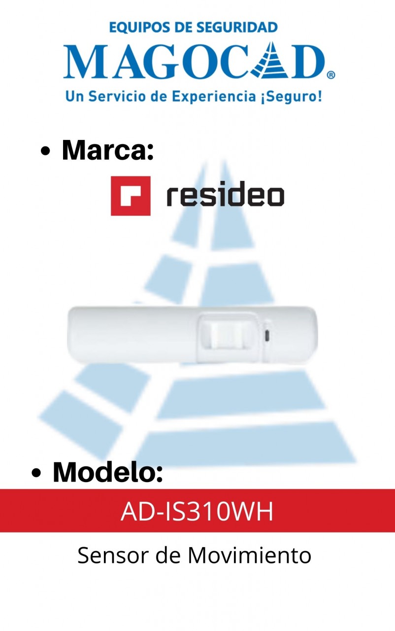 Sensor de Movimiento IS310WH | Magocad
