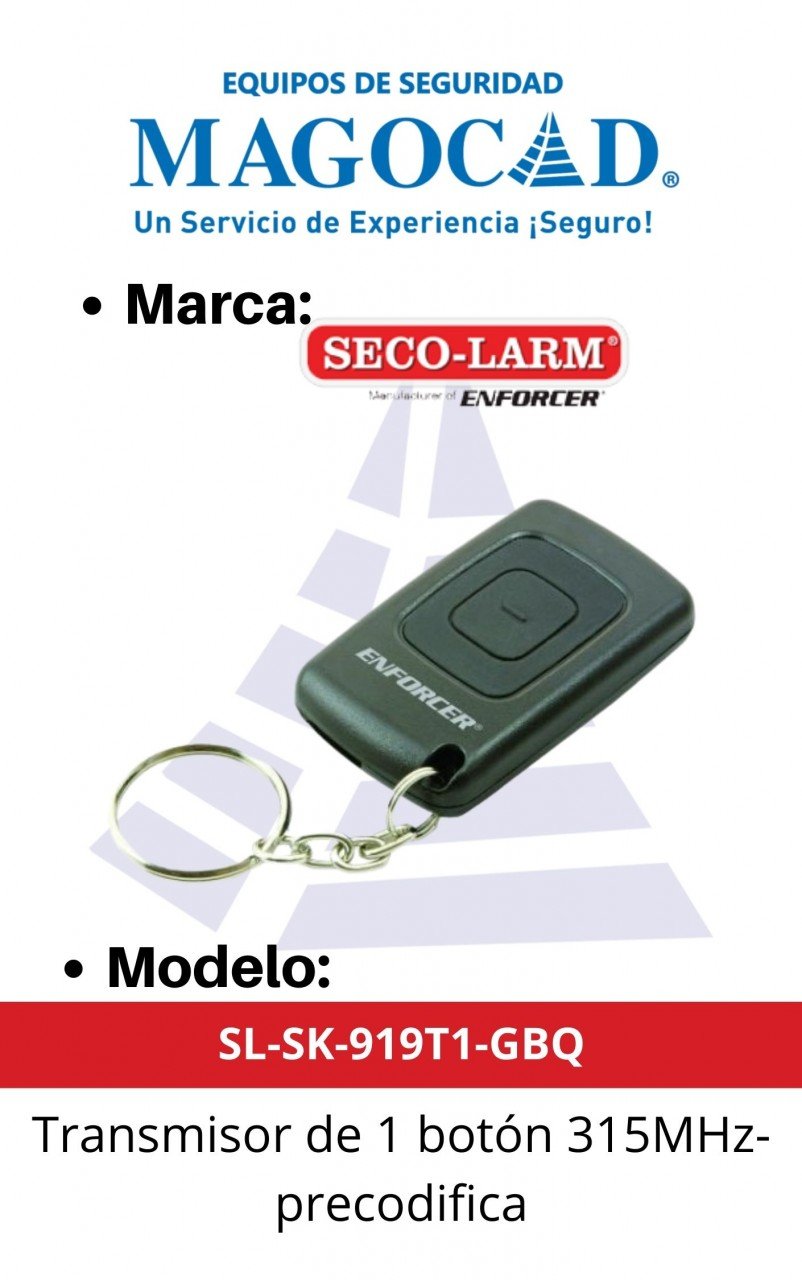 Transmisor de 1 botón SK919T1GBQ Magocad