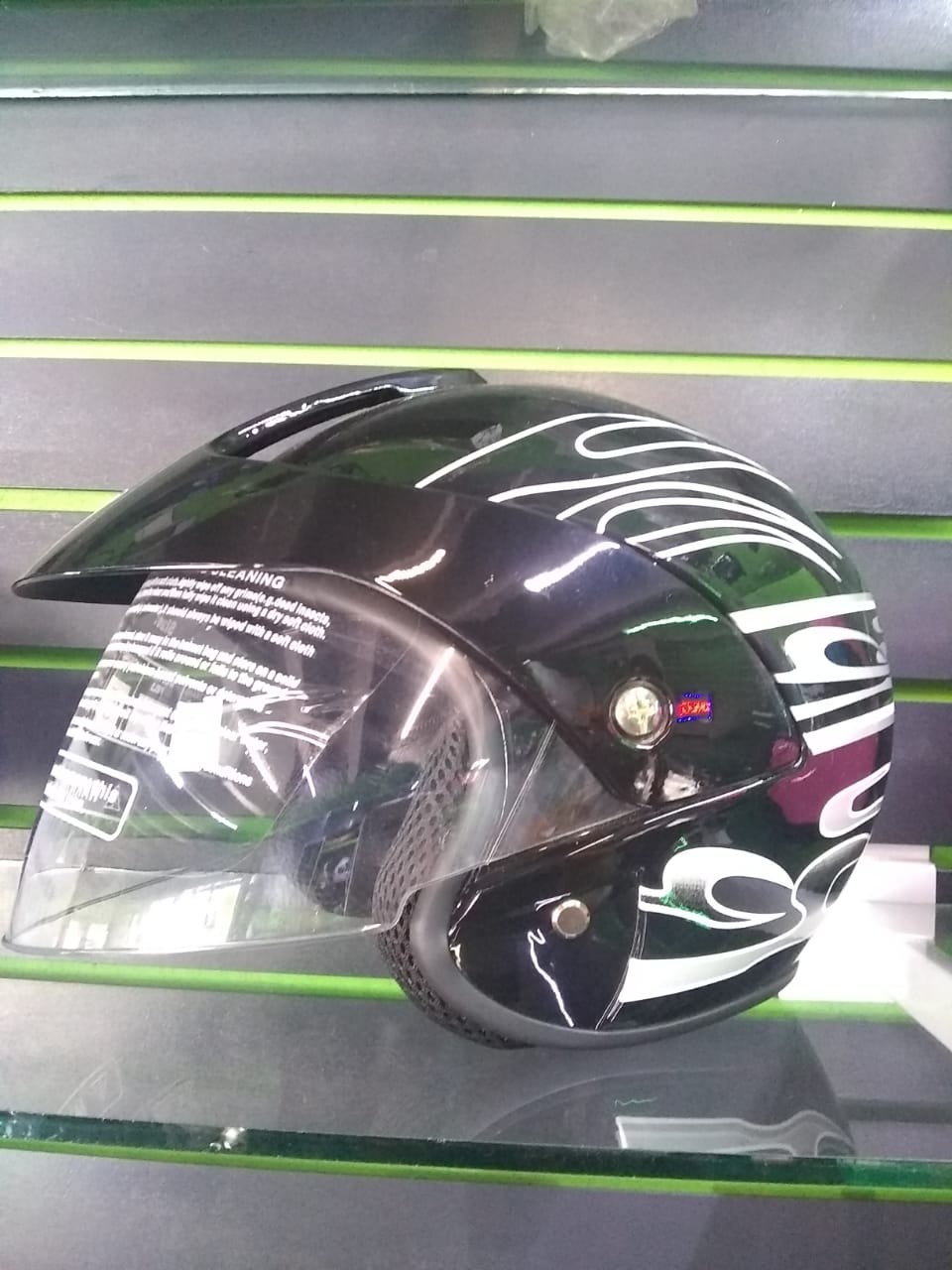 CASCO COLOR NEGRO R7 RACING | KIN MOTOS.COM