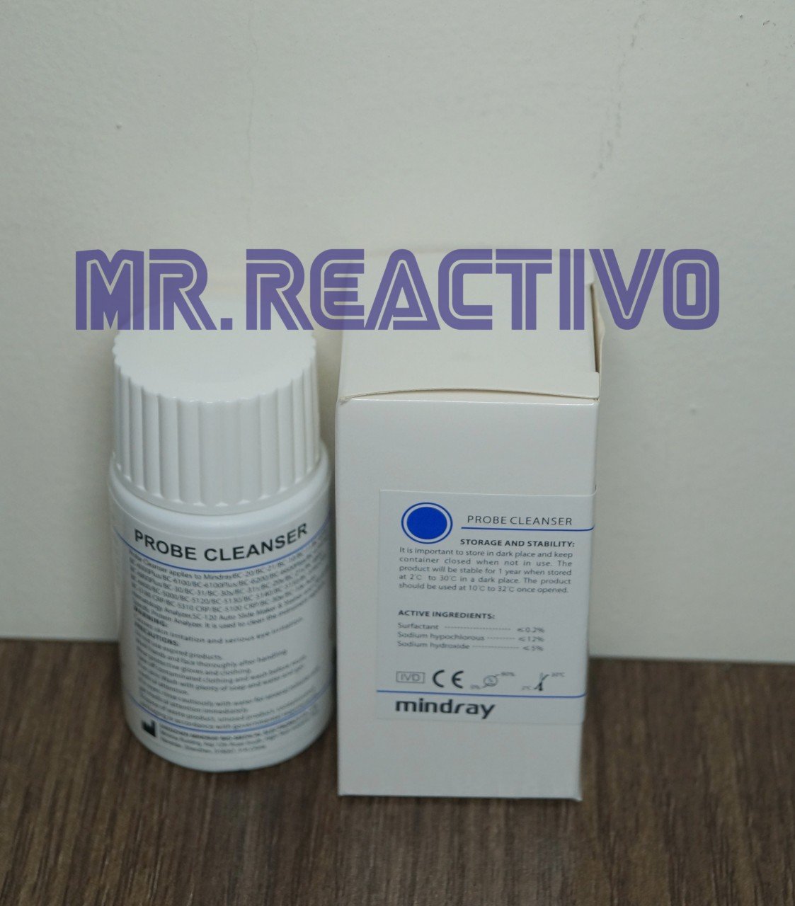 MINDRAY PROBE CLEANSER MR REACTIVO mindray-probe-cleanser-mr-reactivo