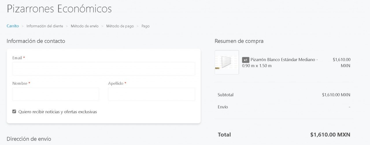 Pizarrones Precio Económicos
