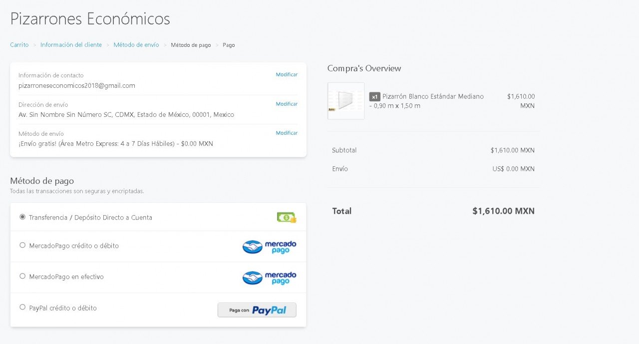 Pizarrones Económicos