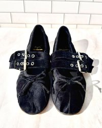 Flats Mia terciopelo