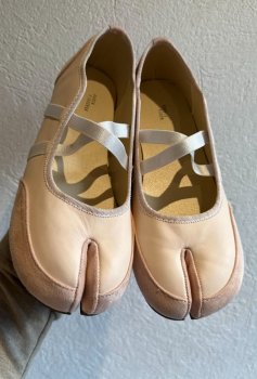 Flats Tenis Tabi rosas