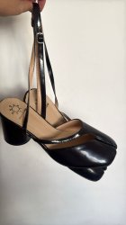 Tacones Vero Tabi Negros