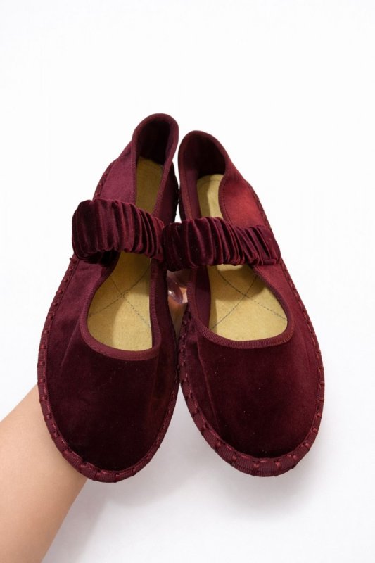 Alpargatas Coraly Vino