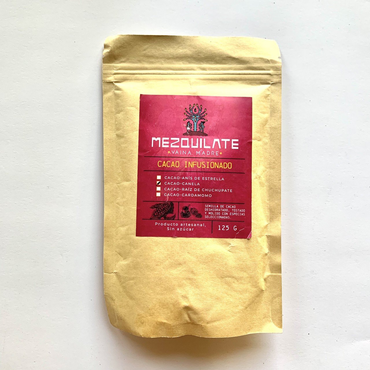 Cacao infusionado con especias