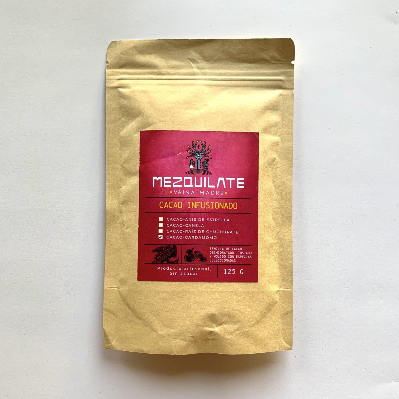 Cacao infusionado con especias