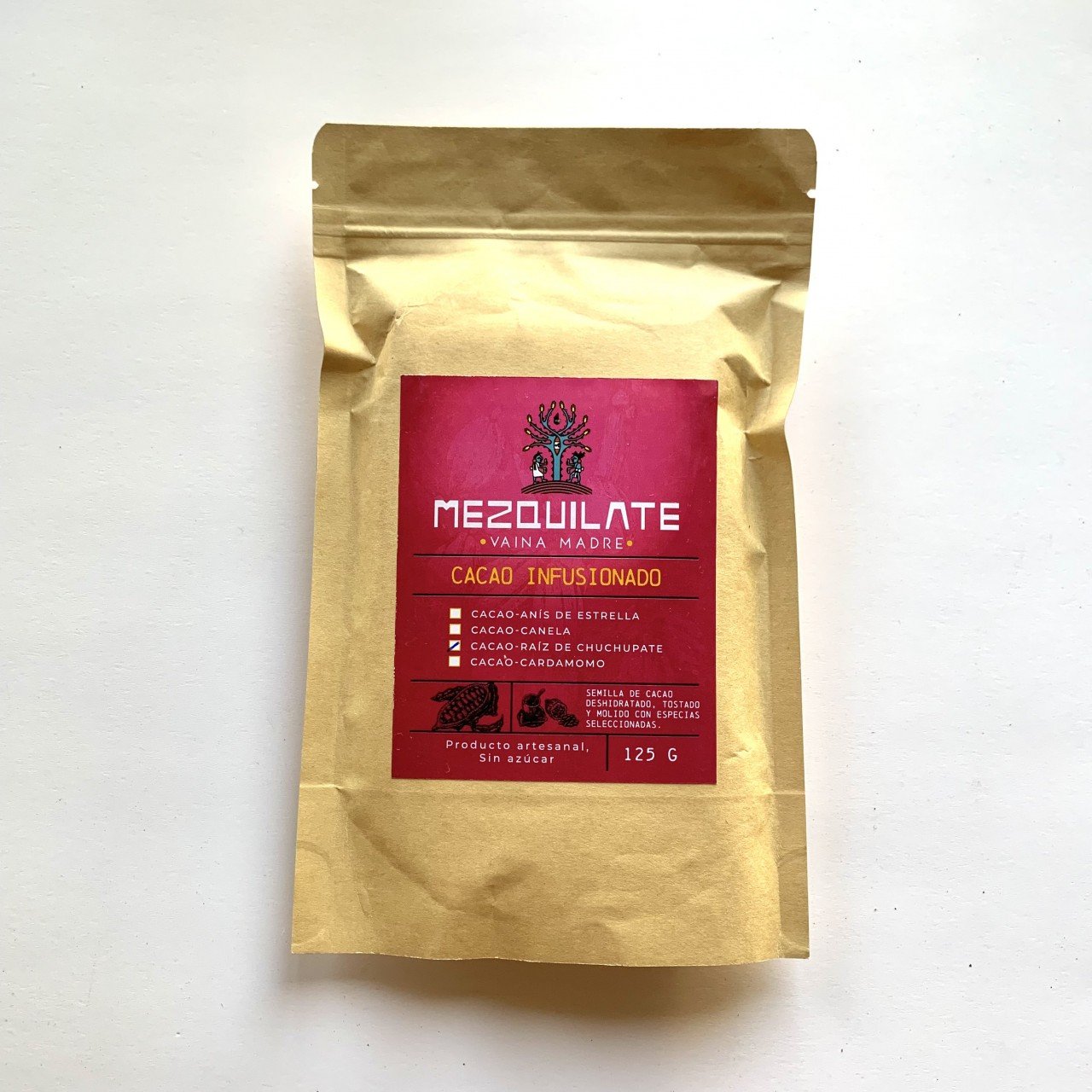 Cacao infusionado con especias