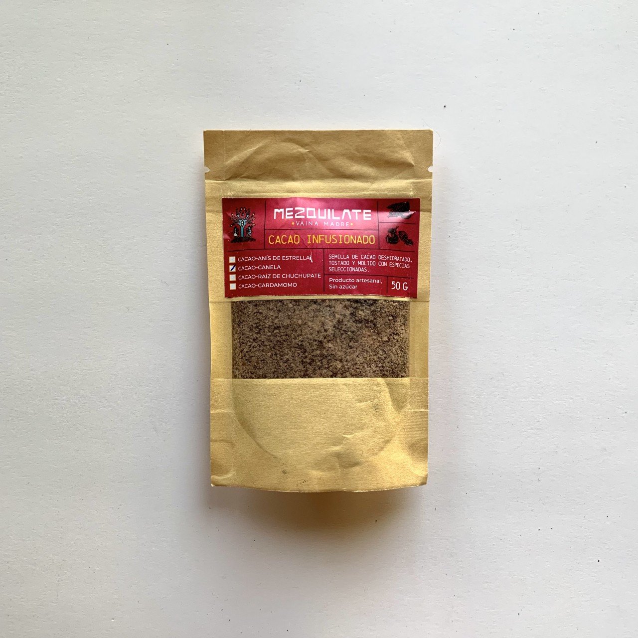 Cacao infusionado con especias