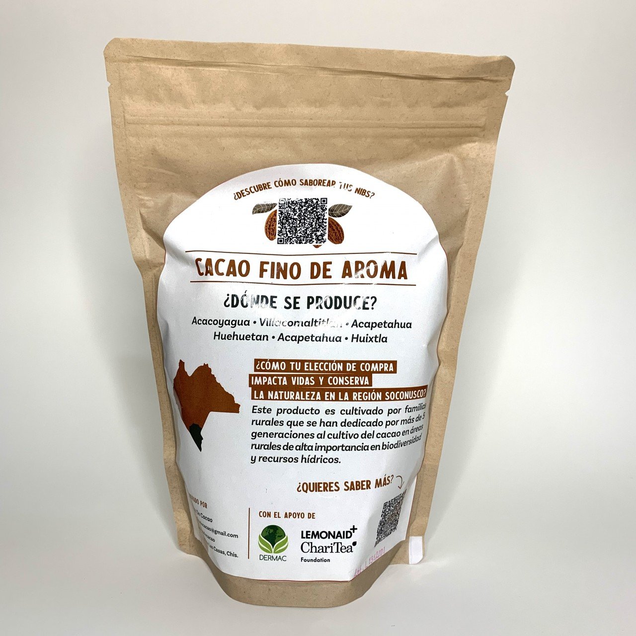 Nibs de cacao chiapaneco