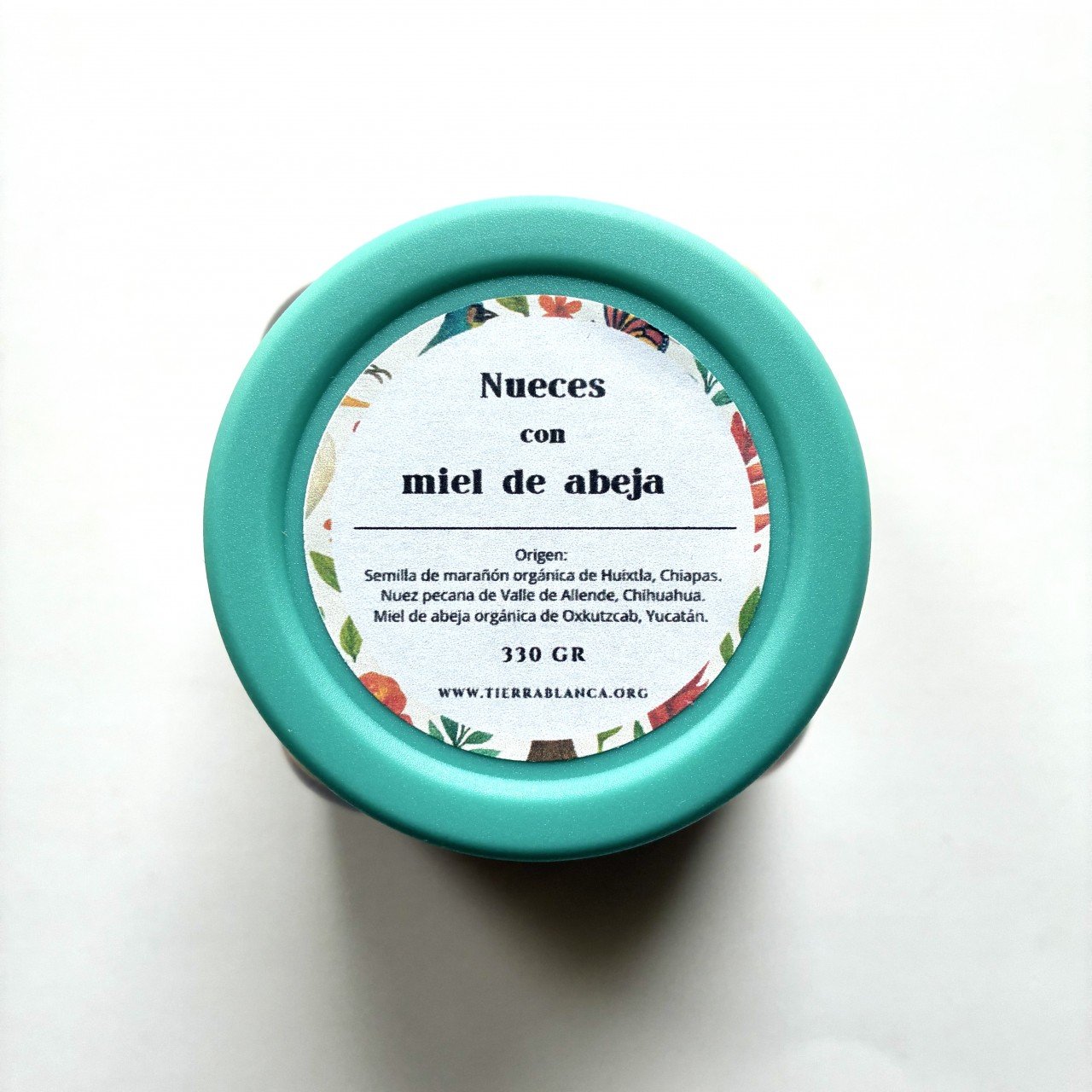Nueces con miel de abeja orgánica