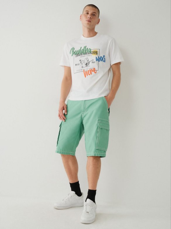 RELAXED BUDDHA WAS HERE TEE