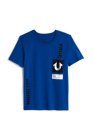 METALLIC STAMP TEE - niños